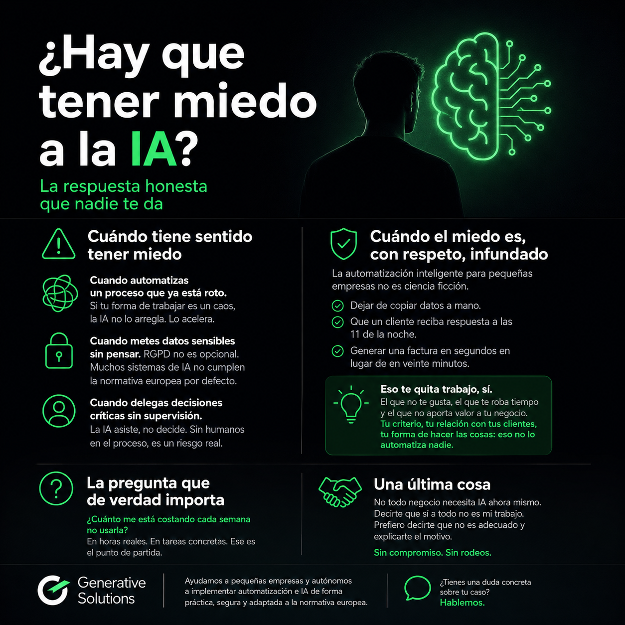¿Hay que tener miedo a la IA? La respuesta honesta que nadie te da